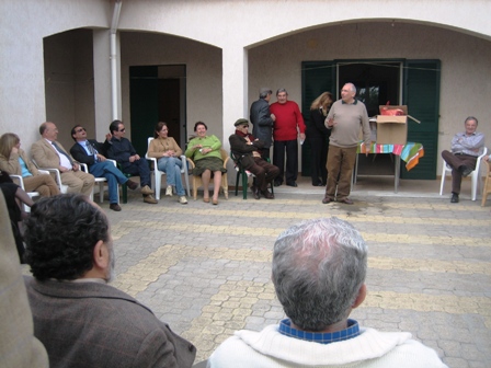 In campagna dal socio Cuffaro
